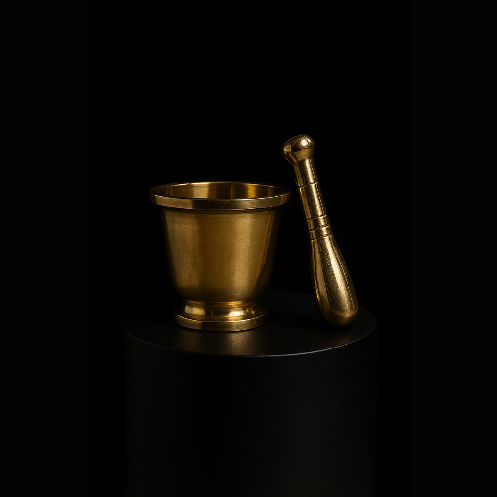Bronze Mortar & Pestle