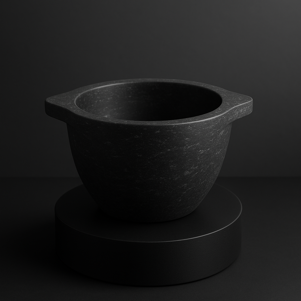 Soapstone Cookpot with Lid