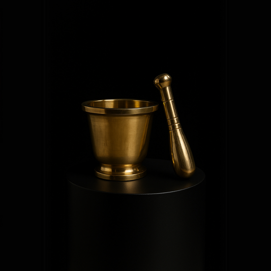 Bronze Mortar & Pestle